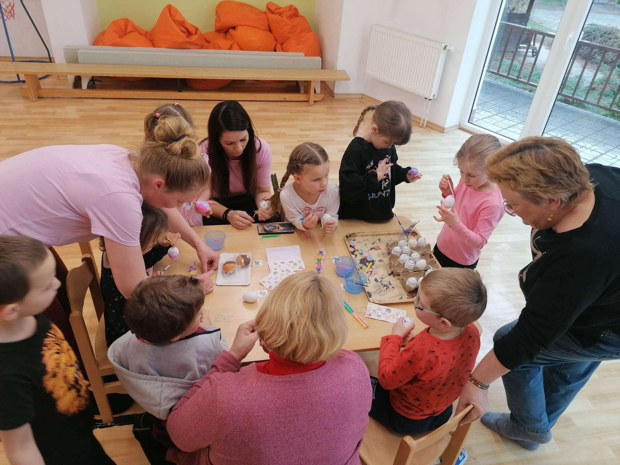 Jarně-velikonoční tvoření u Hvězdiček