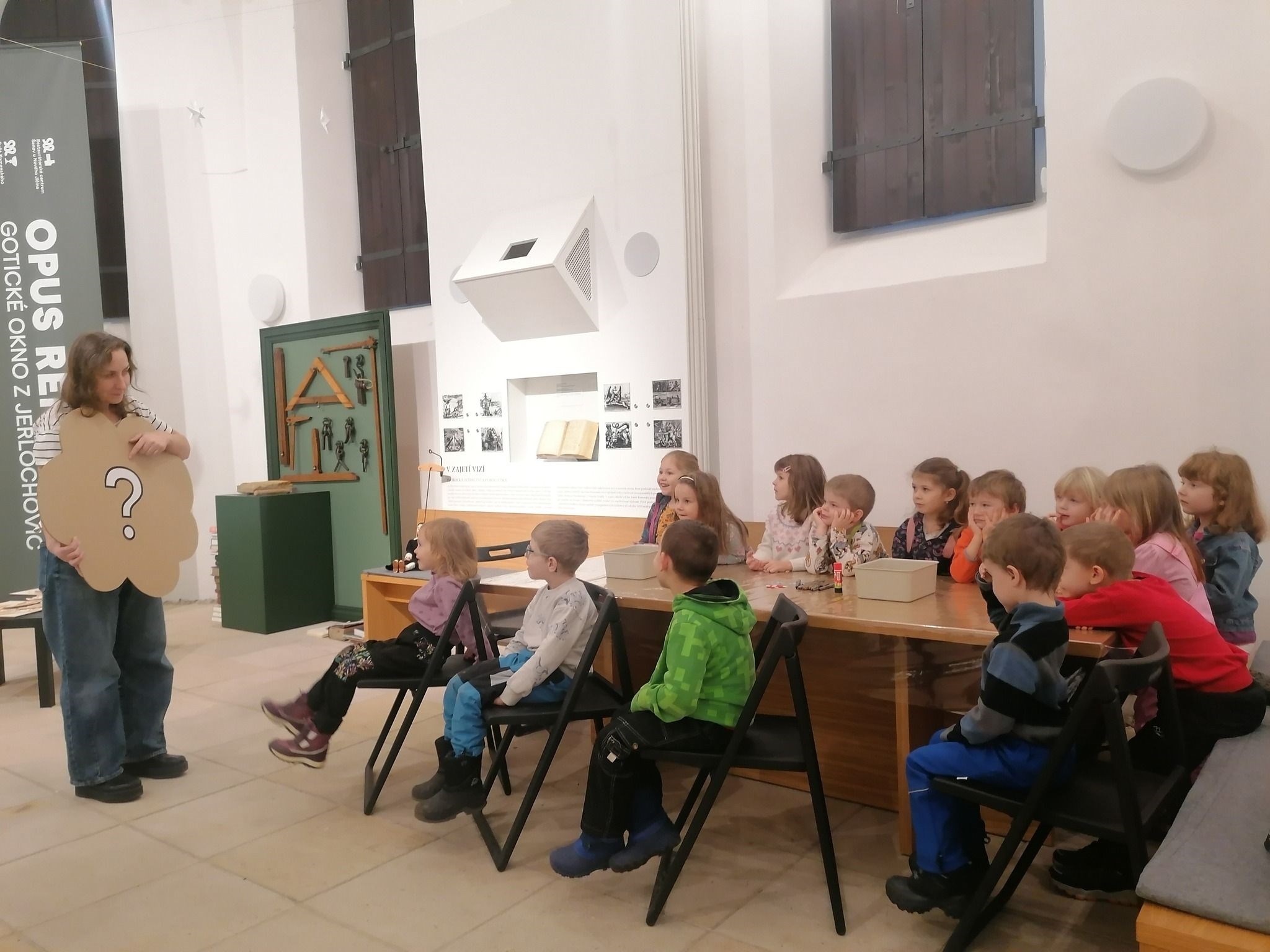 Hvězdičky na výletě ve fulneckém muzeu