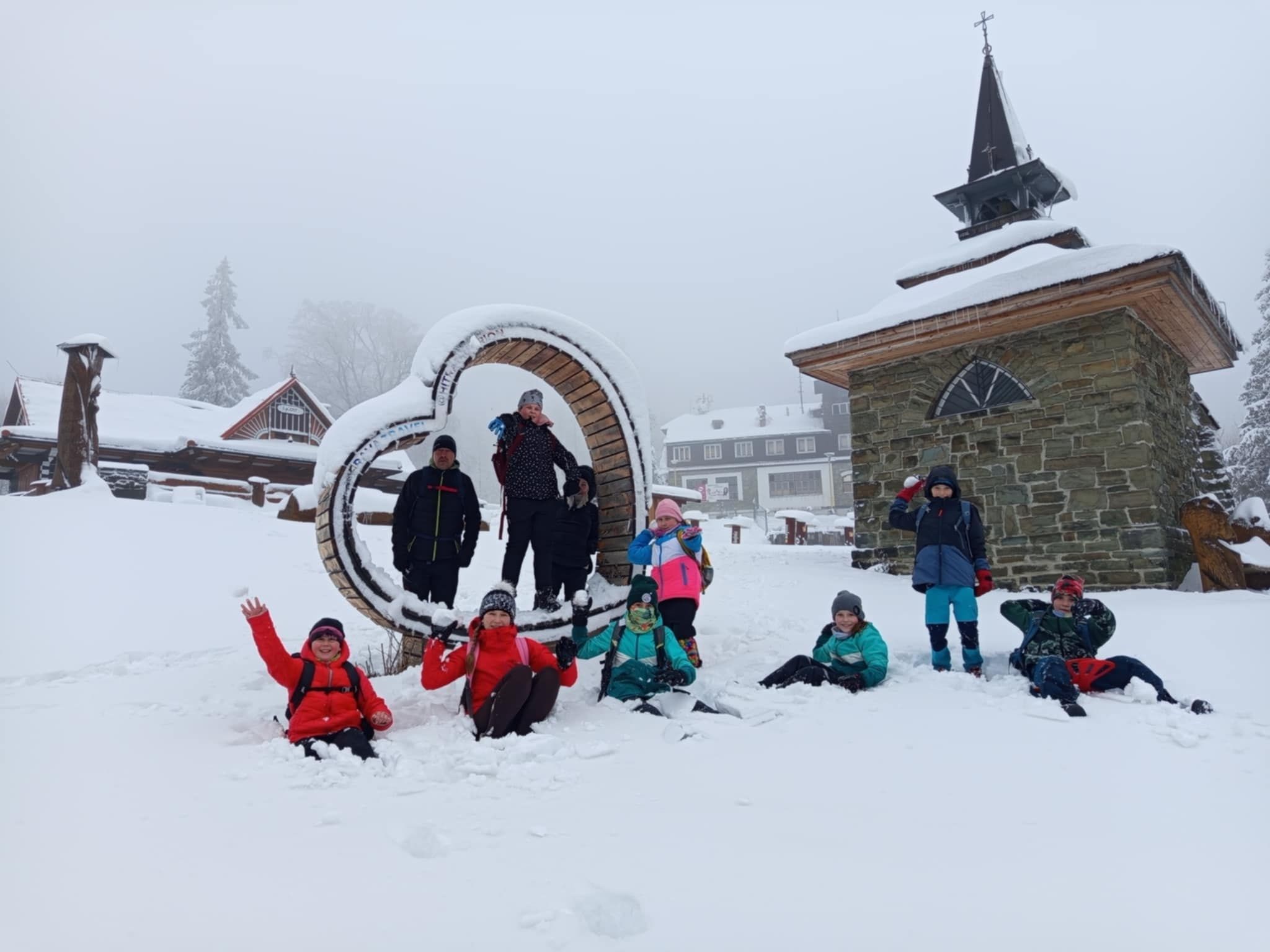 Zimní čundr Rohlíků na Ondřejník