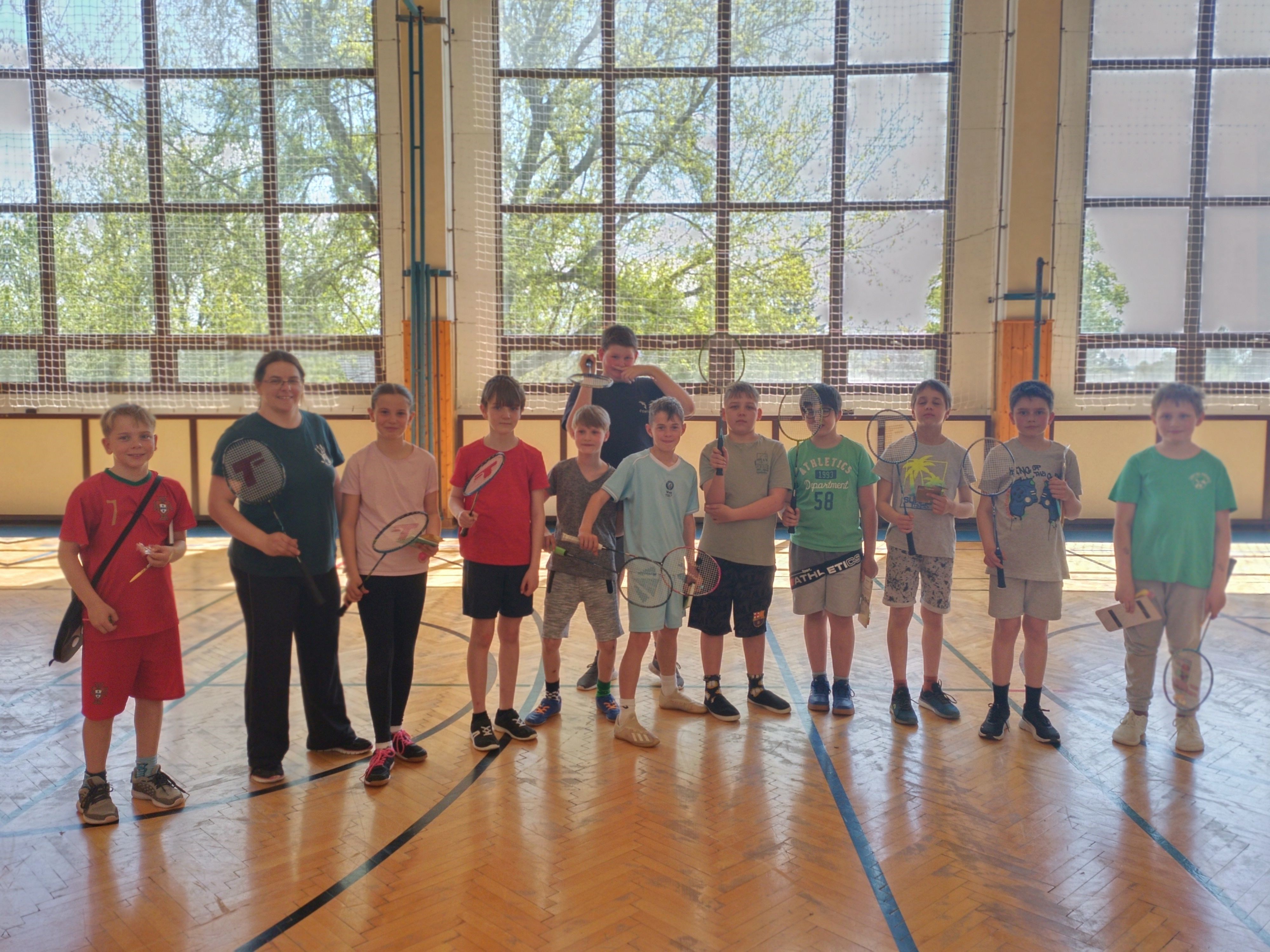 Májový badmintonový turnaj