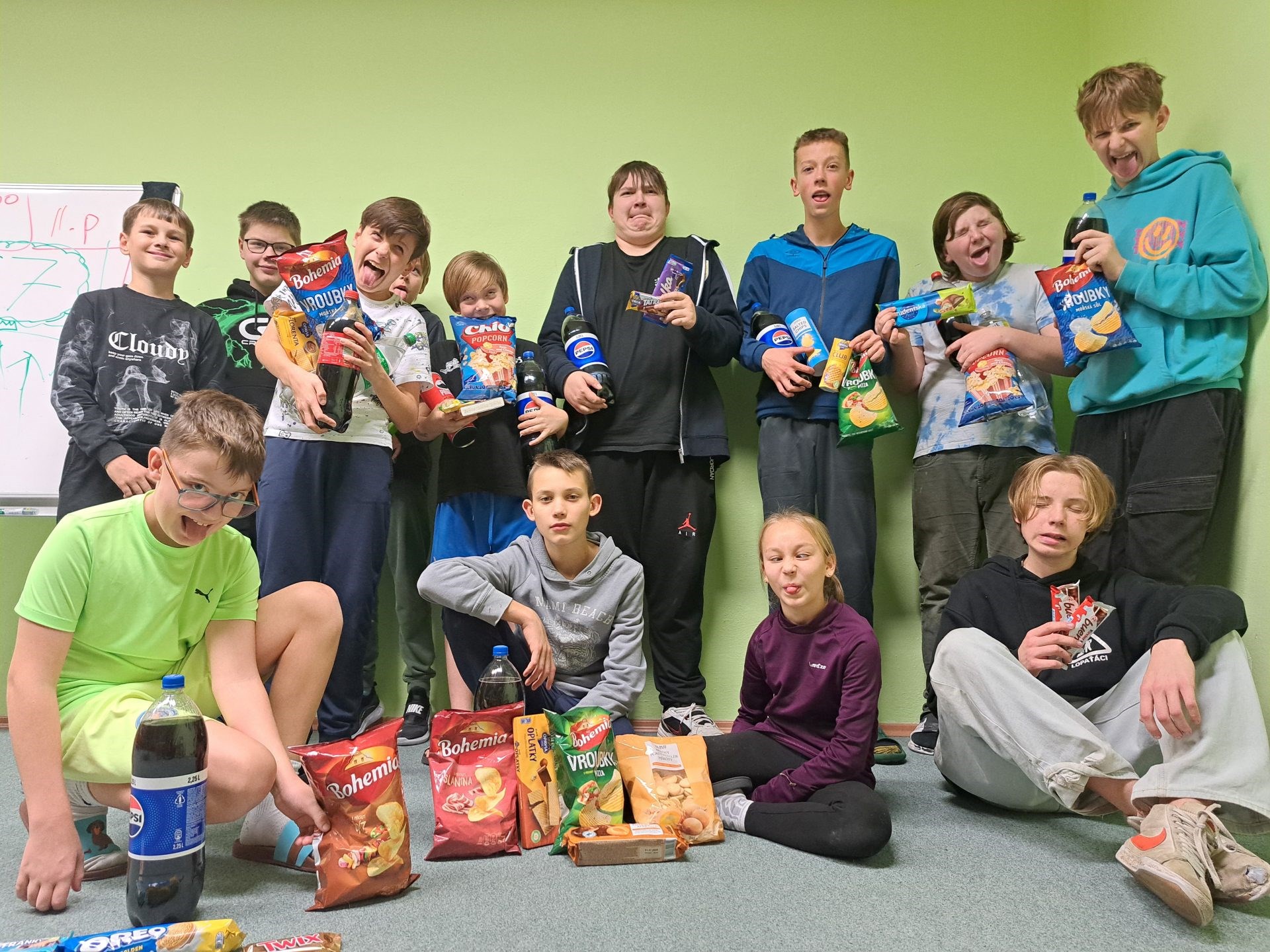 Přespávačka ve škole