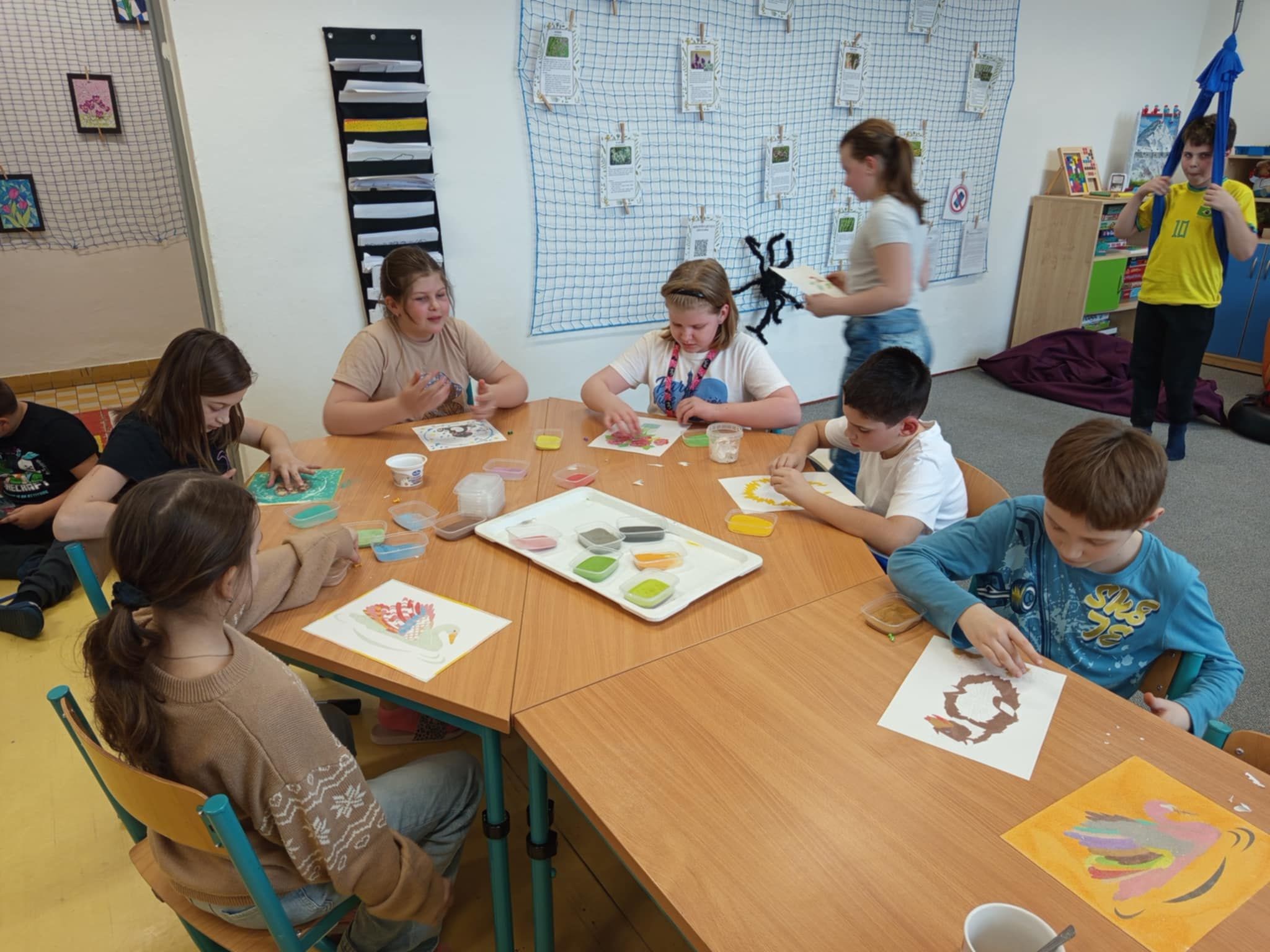 Netradiční výtvarné techniky ve školní družině
