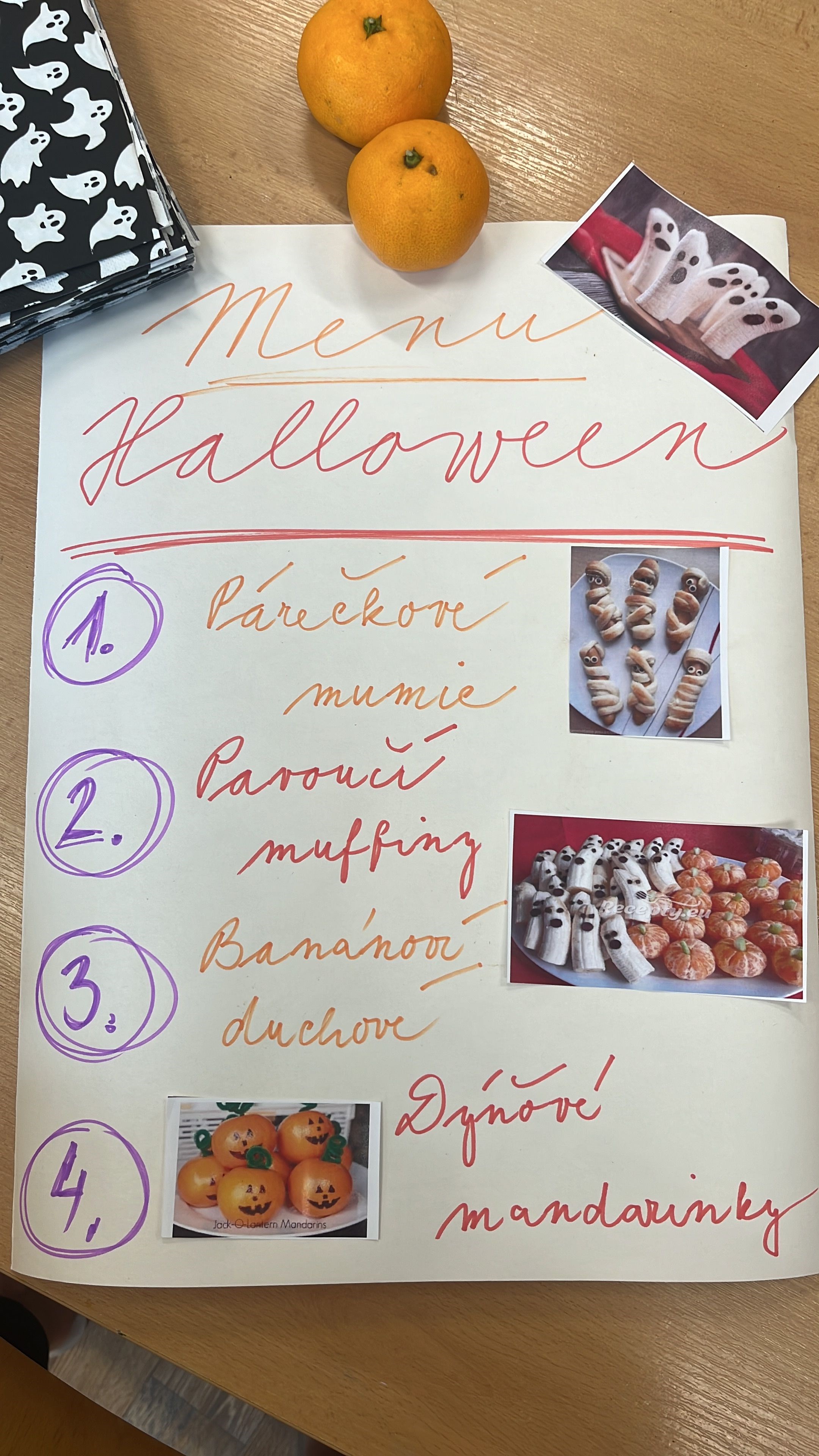 HALLOWEENSKÉ OBČERSTVENÍ