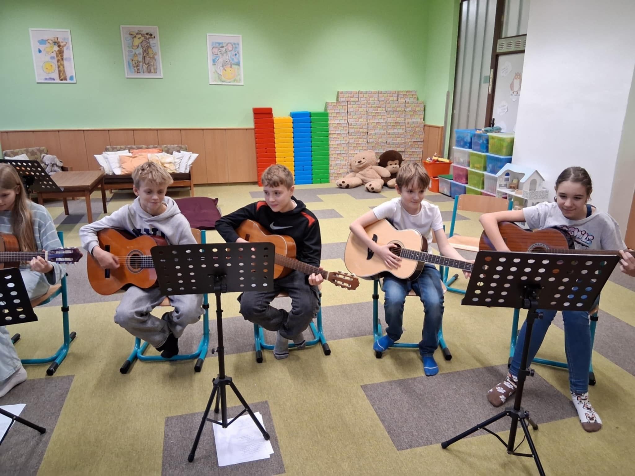 Hudba dokáže udělat radost všem kolem